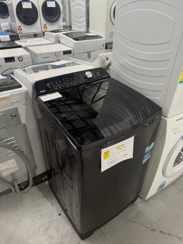 Factory second Haier 10kg Top Load Washing Machine Model: HWT10ANB1 - Second Hand Appliances Geebung